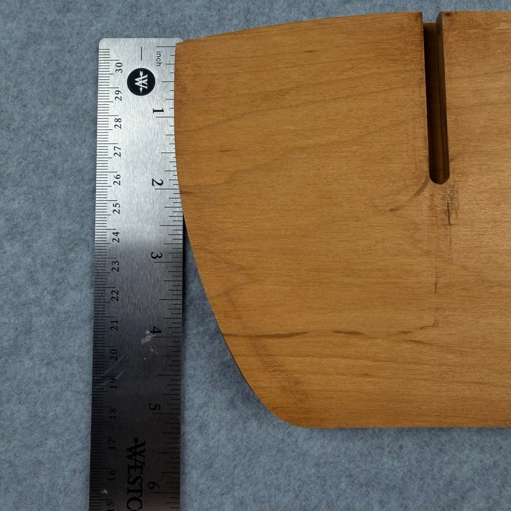 Longaberger Woodcrafts Basket Wooden Divider Set 2 Piece Interlocking Natural